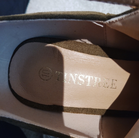 NEW TINSTREE HEELED PLATFORM SHOES - Picture 2 of 3